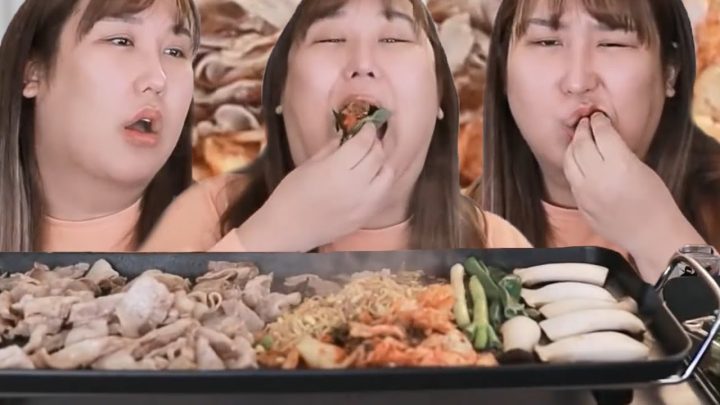 행복이란게 뭐 별거겠어요? 대패삼겹살/컵라면 먹방[muckbang/eatingshow]
