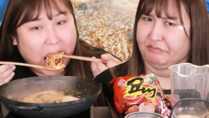 유행 했었던 순두부열라면 뒤늦게 쿡방 그리고 먹방🥡 [muckbang/eatingshow]